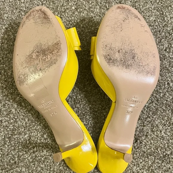 Valentino Kitten Heel Mules - Picture 5 of 6